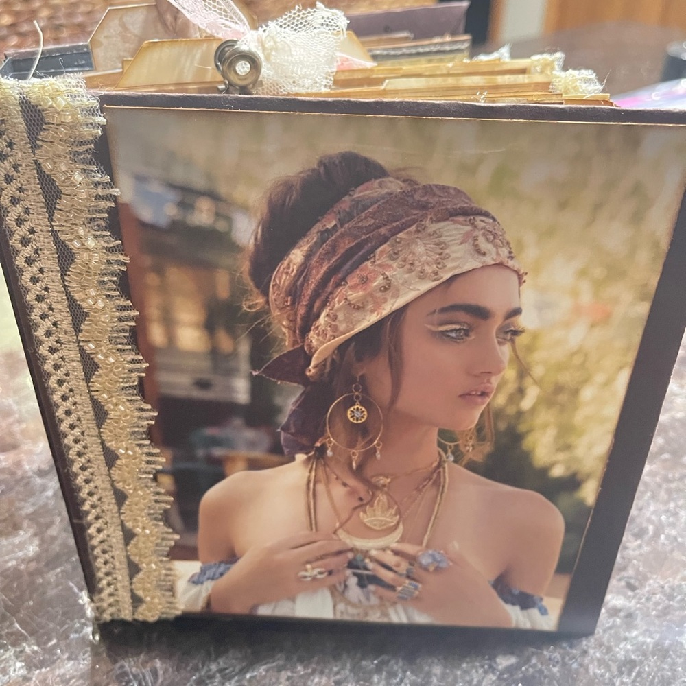 Steampunk junk journal
